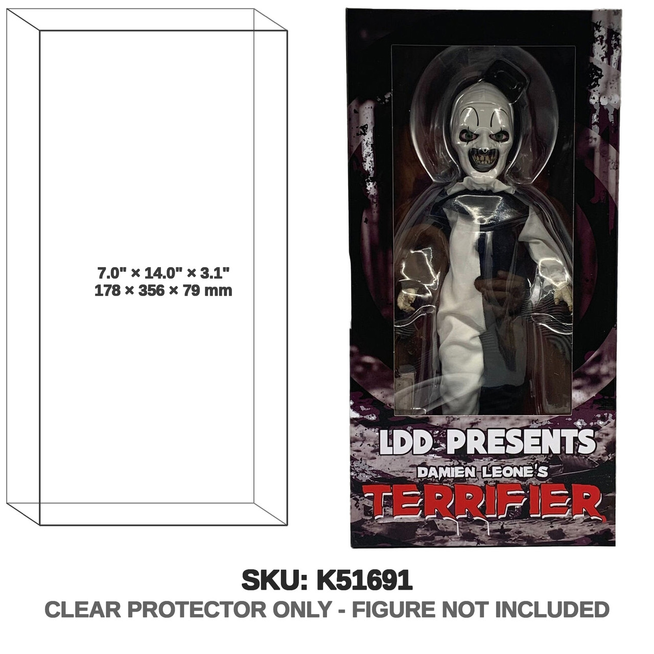 LDD Presents Terrifier 2 Art The Clown