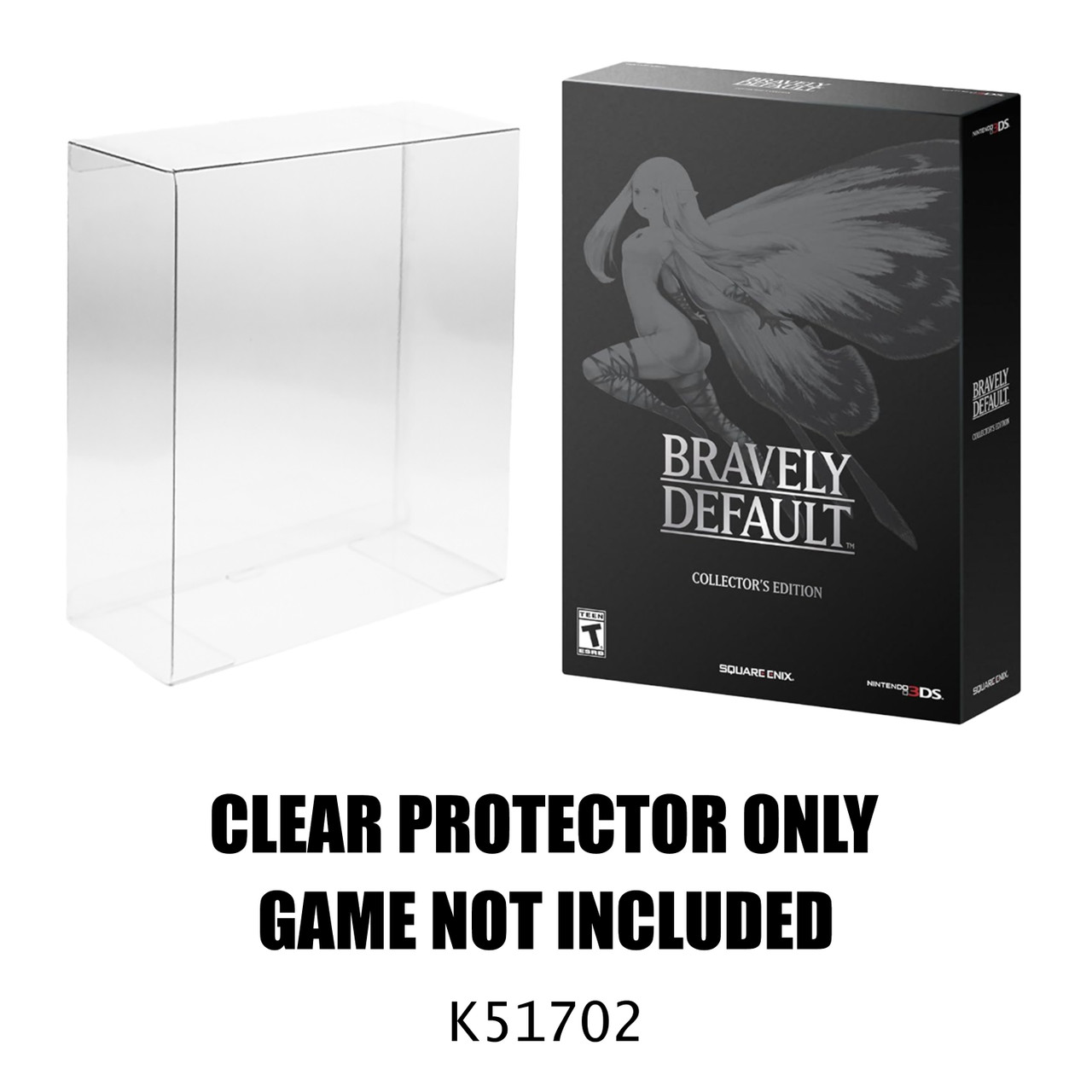 Protector For Bravely Default Collectors Edition