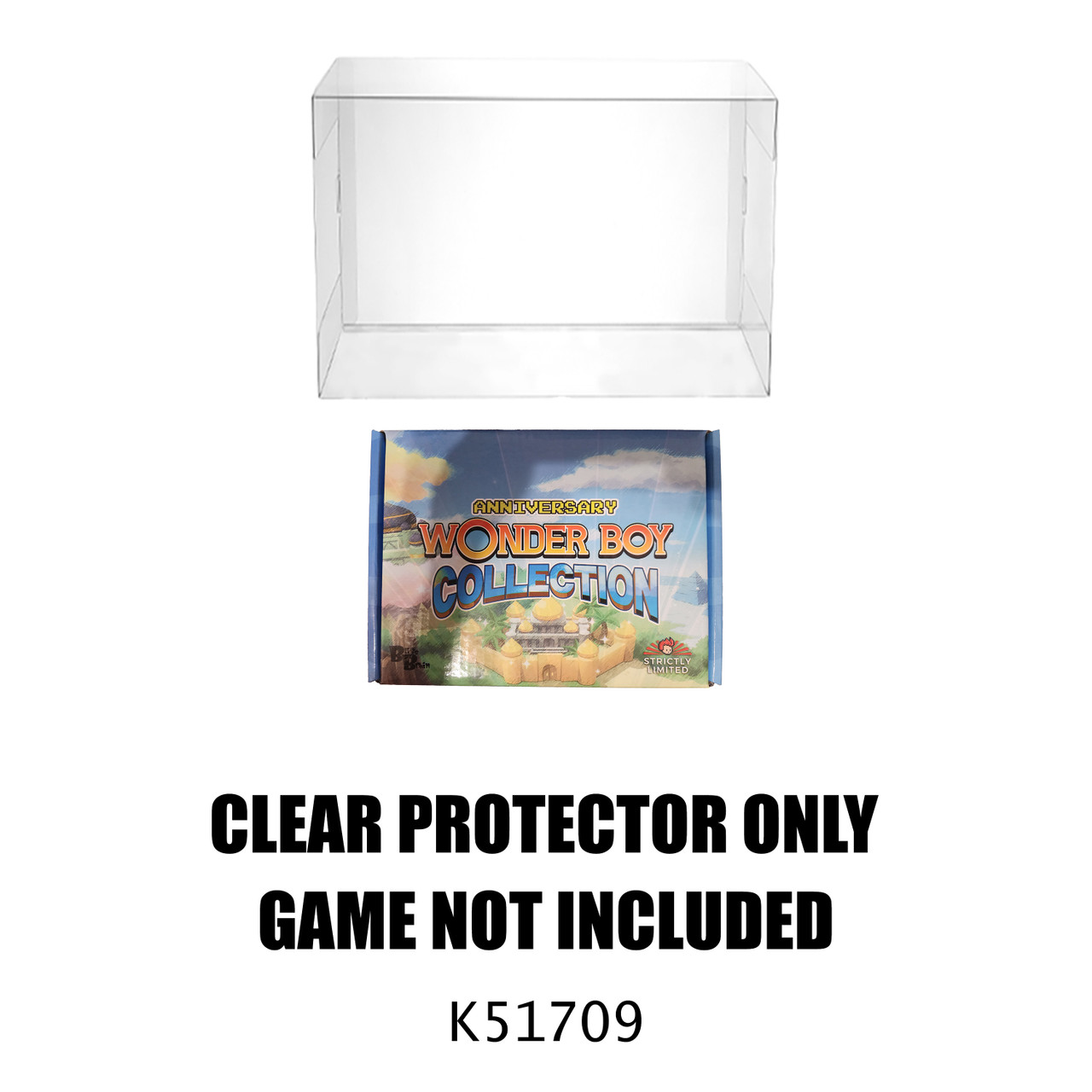 Protector For Wonder Boy Anniversary Collection PS5 Strictly Limited
