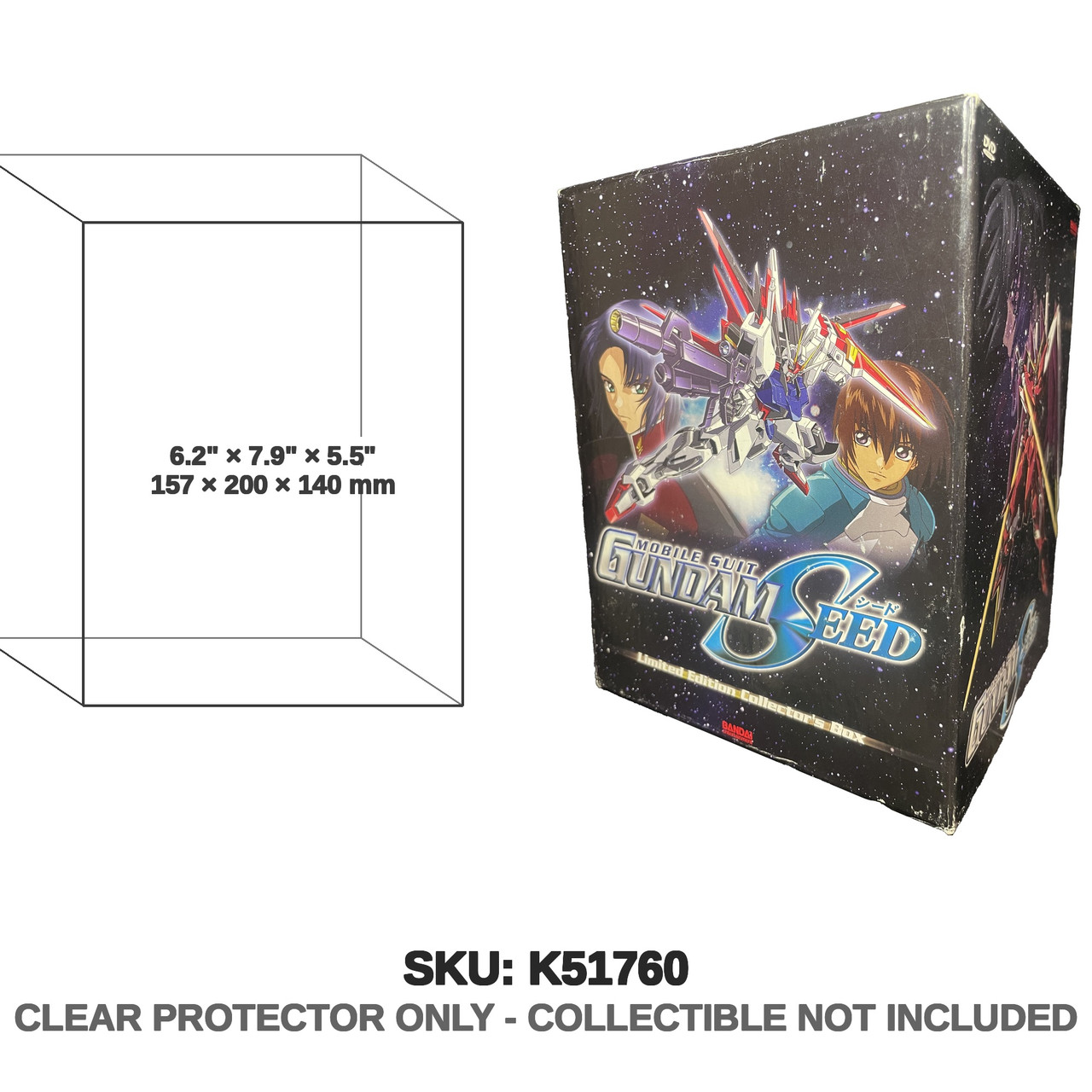 Bandai Mobile Suit Gundam SEED DVD Limited Edition Collectors Box Set