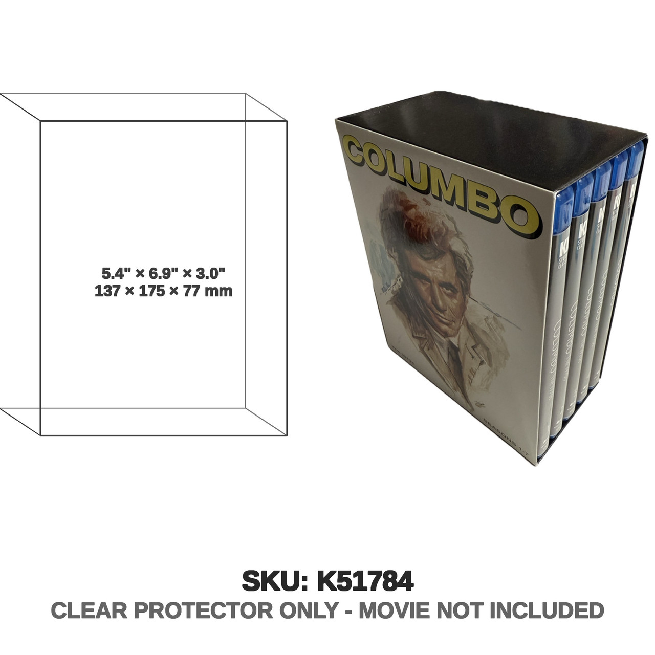 Universal Columbo The 1970s Seasons 1-7 Blu-ray