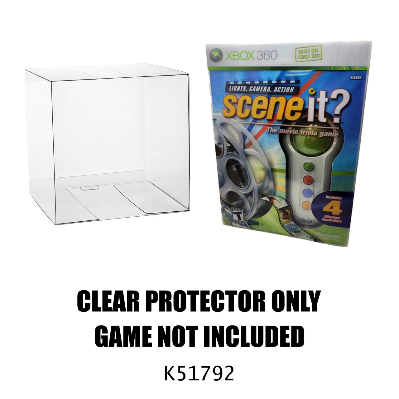 Protector For Xbox 360 Scene It Lights Camera Action