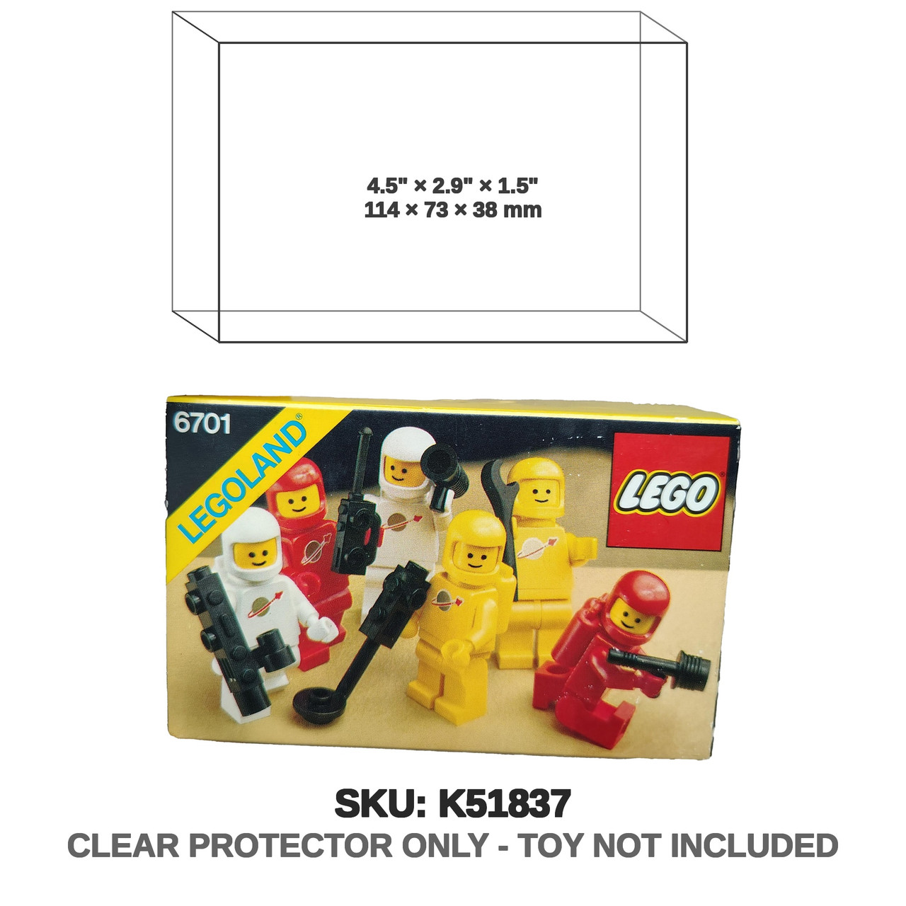 LEGO Legoland Mini Figure Set 6701