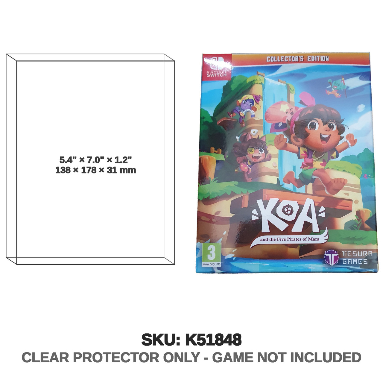 Nintendo Switch Koa And The Five Pirates Of Mara Tesura Games Colectors Edition