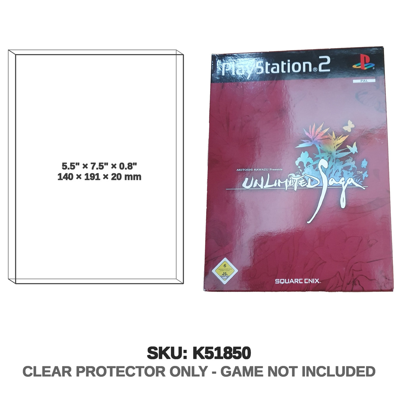 PS2 Unlimited Saga Square Enix