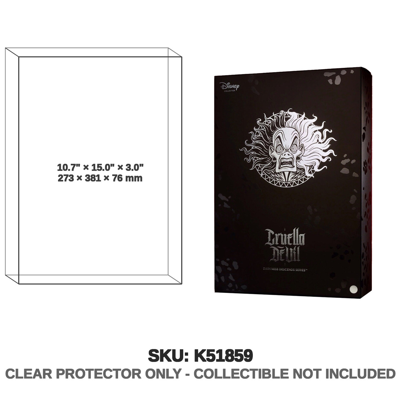 Mattel Disney Darkness Descends Series Cruella Doll