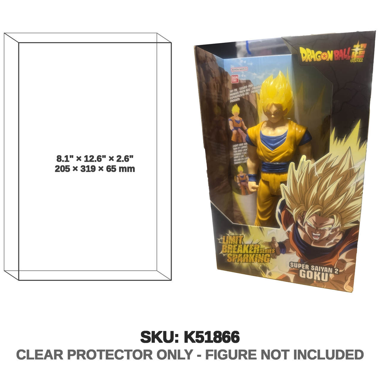 Dragon Ball Super Limit Breaker Series Sparking Super Saiyan 2 Goku