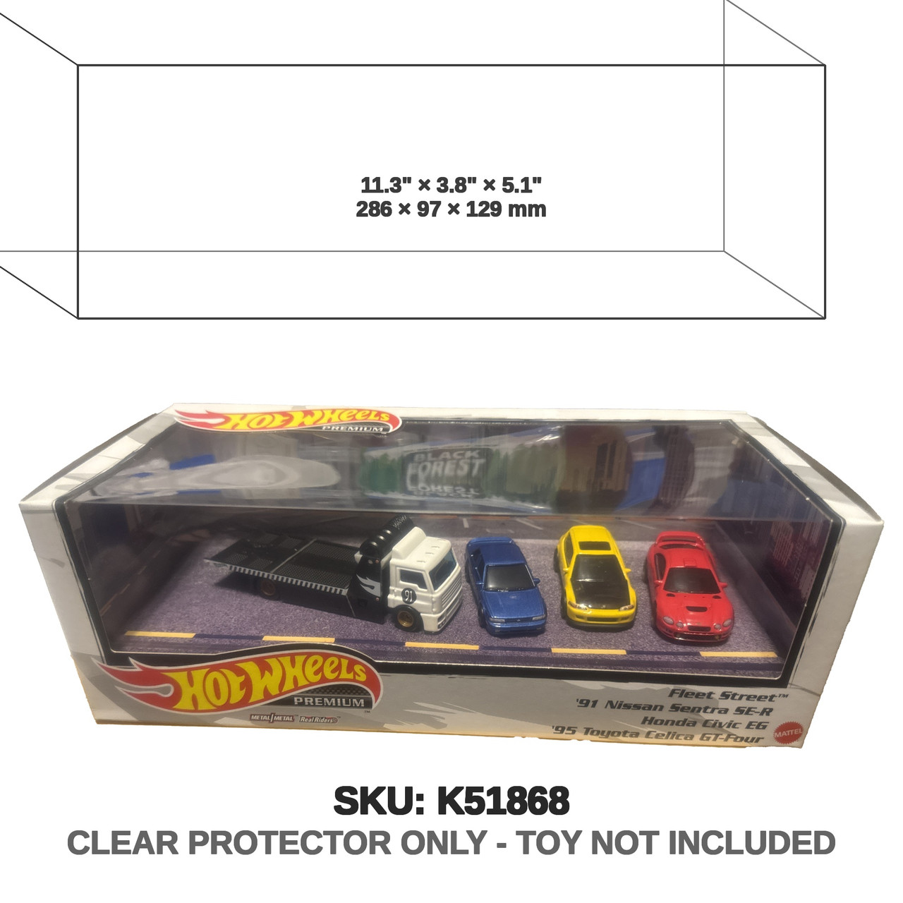 Mattel Hot Wheels Premium Street Fleet