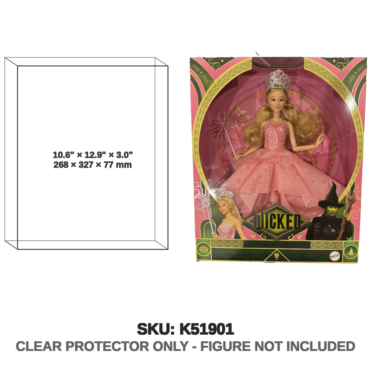 Glinda Wicked Deluxe Doll