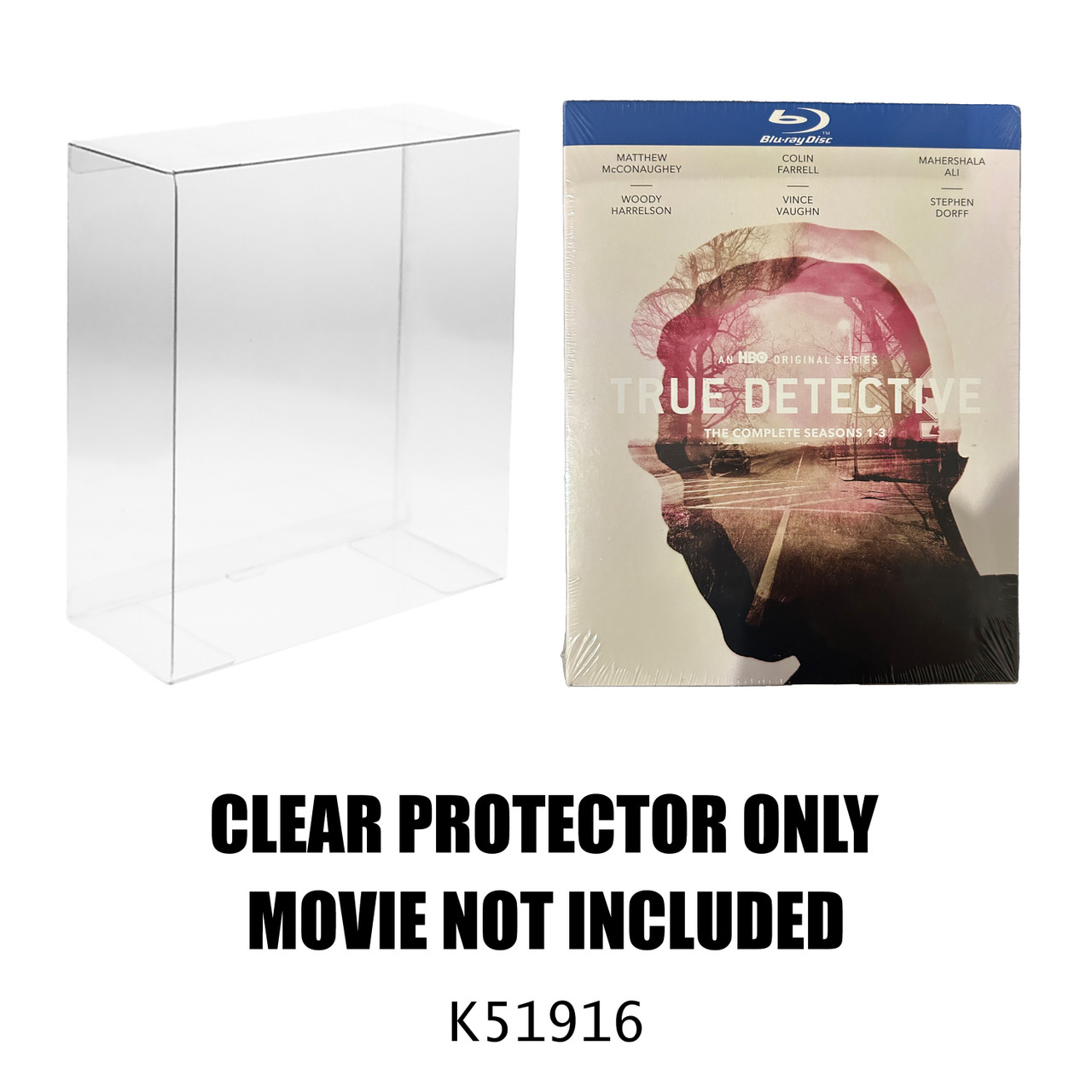Protector For True Detective Seasons 1-3 blu ray box set