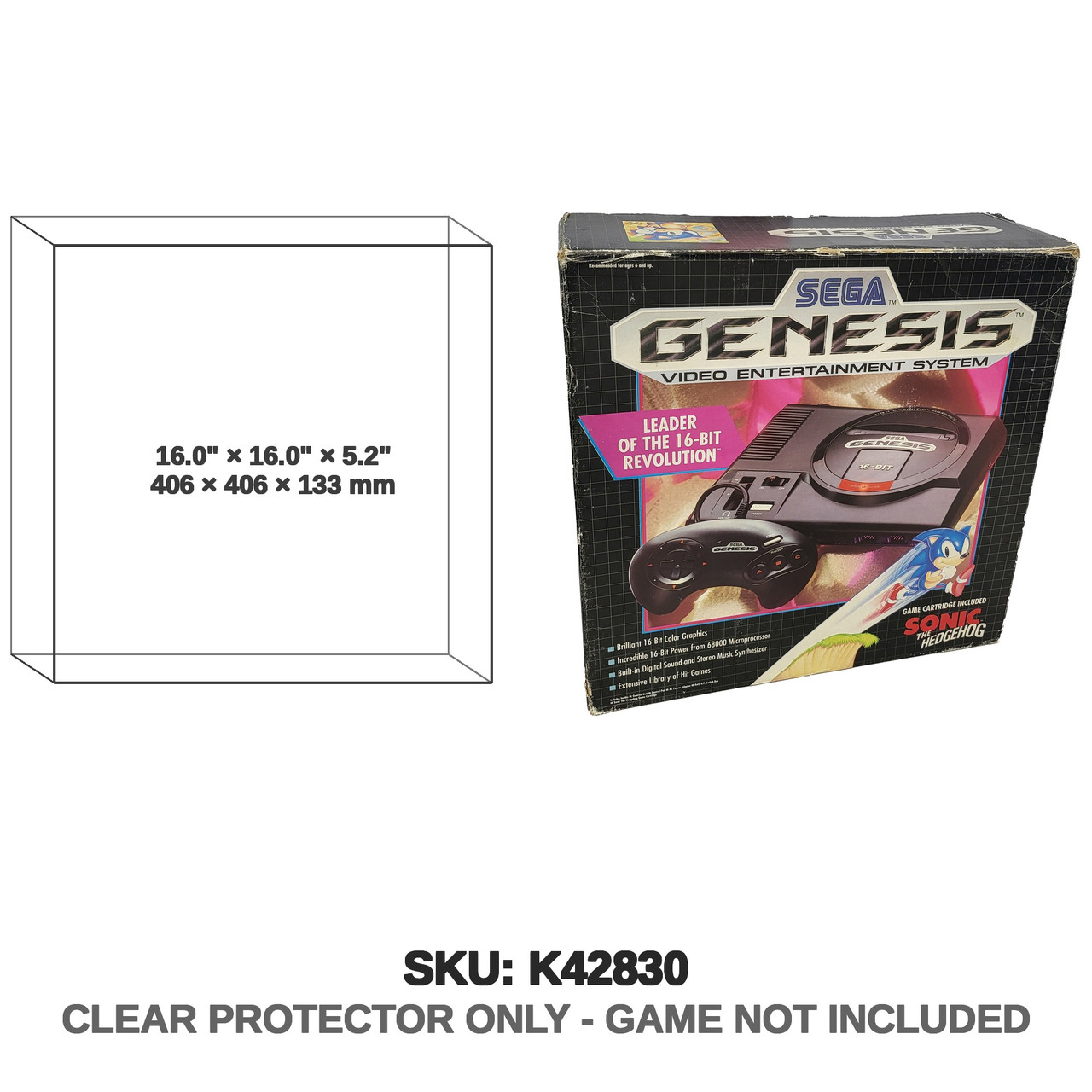 Sega Genesis 16 Bit Power Console
