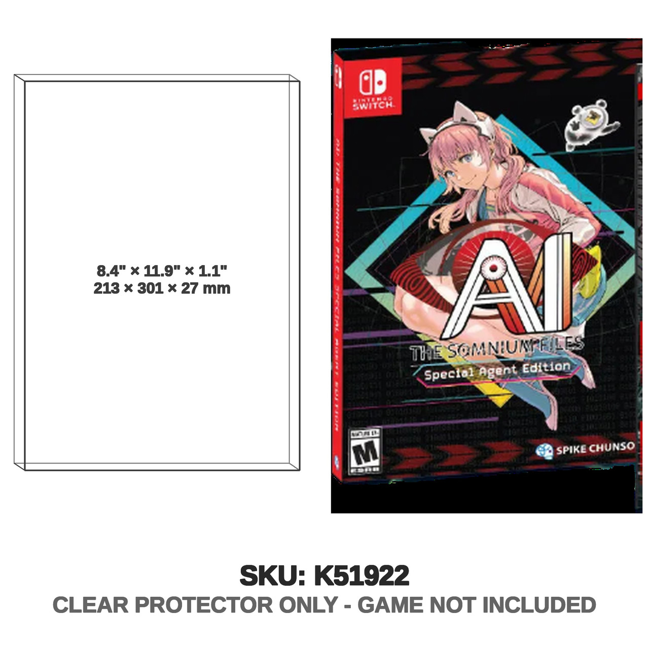 AI The Somnium Files Special Agent Edition Nintendo Switch