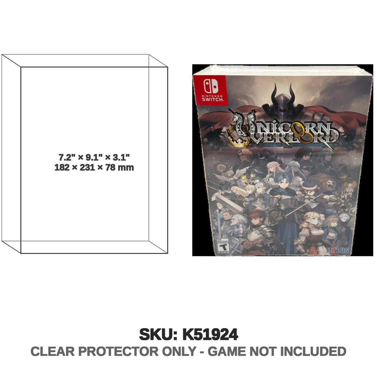 Atlus Unicorn Overlord Nintendo Switch Game