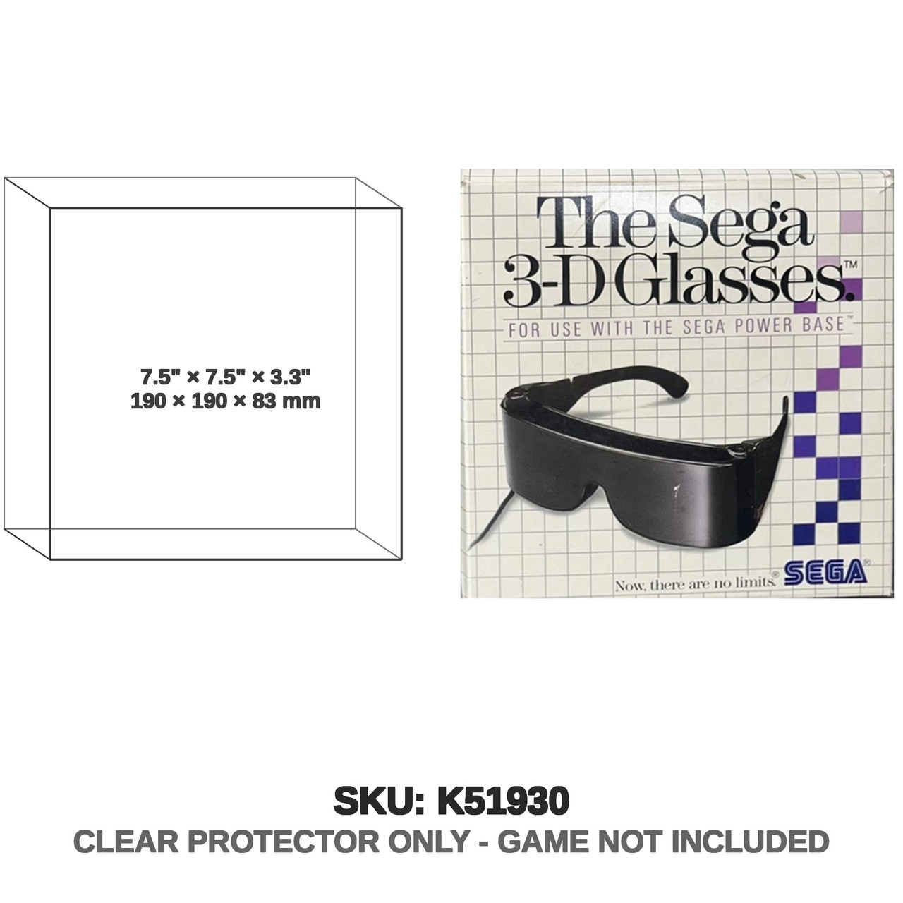 Sega 3D Glasses Master System