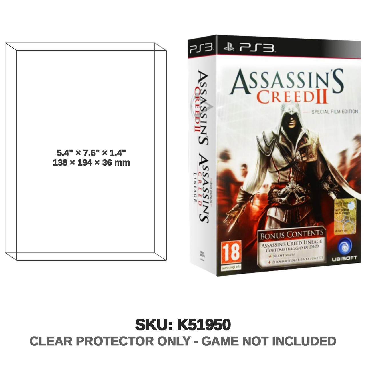 Ubisoft Assassin's Creed II PS3 Special Film Edition