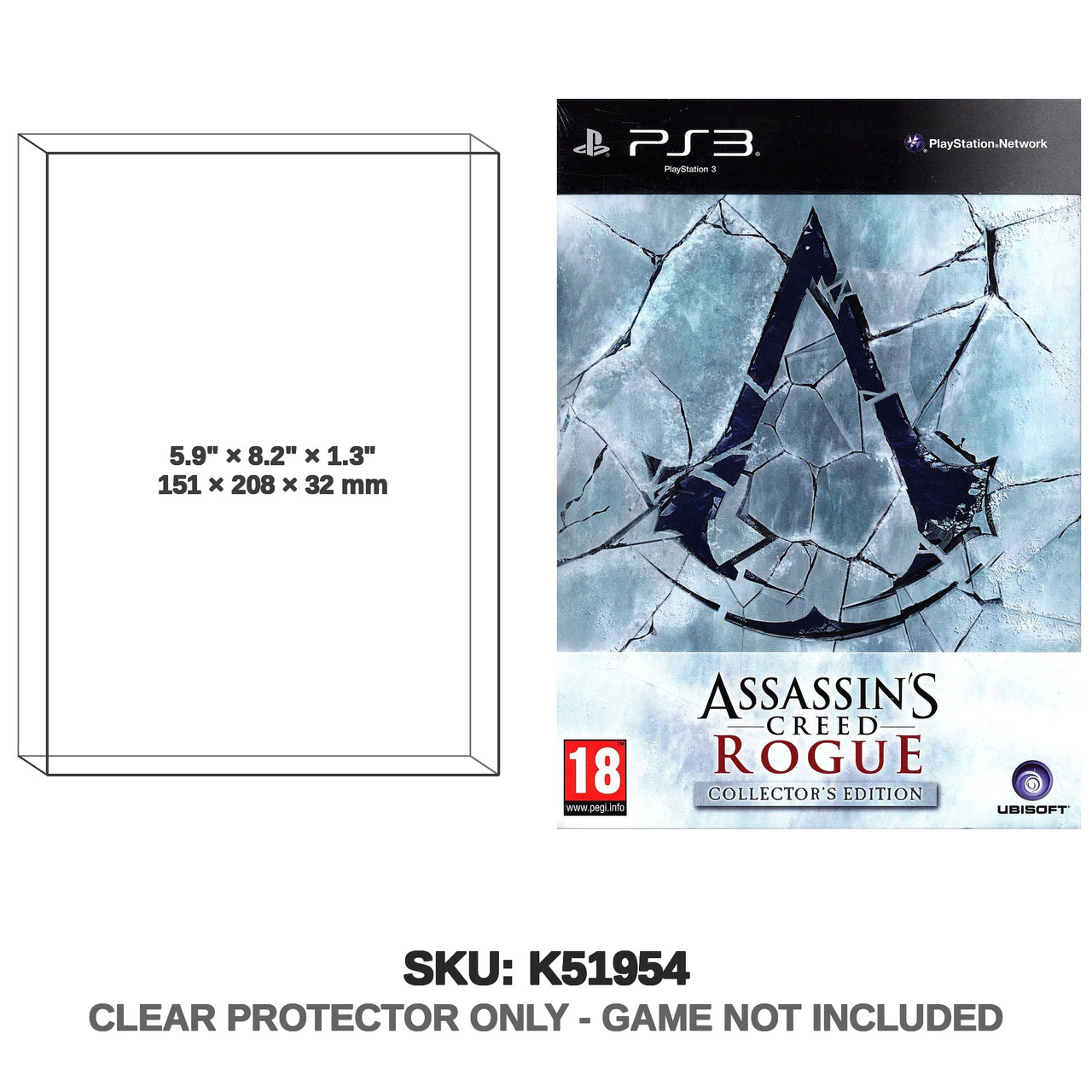Ubisoft Assassin's Creed Rogue PS3 Collectors Edition
