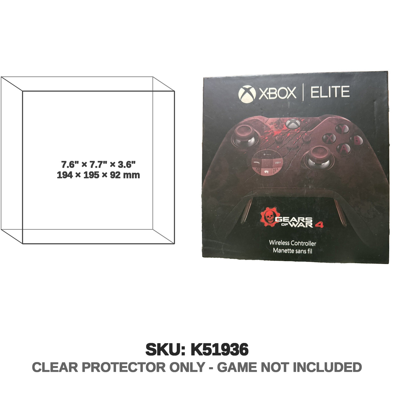 Gears of War Xbox Elite Wireless Controller