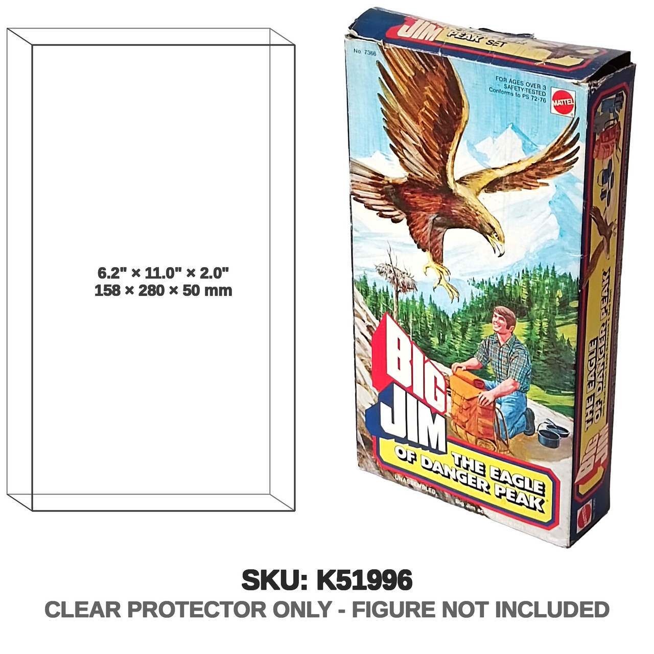 Big Jim Eagle of Danger Peak 7366 Set
