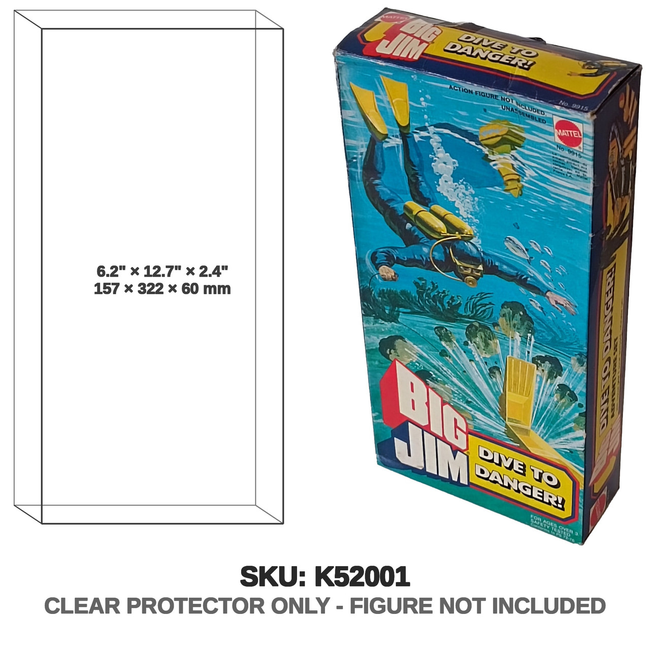 Mattel Big Jim Dive To Danger 9915