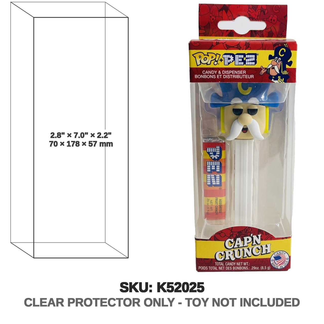 Funko Cap’n Crunch PEZ Dispenser Pop PEZ