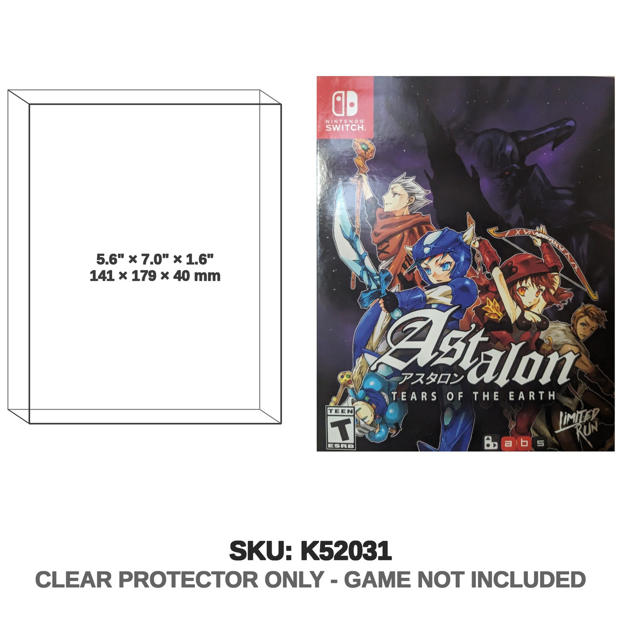 Limited Run Games Astalon Tears of the Earth Nintendo Switch