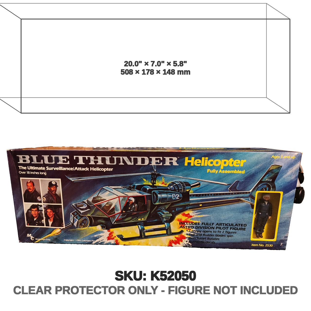 MTC Toys Blue Thunder Helicopter