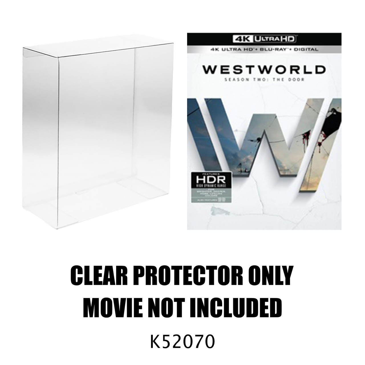 Protector For Warner Home Video Westworld Season Two The Door Blu-ray