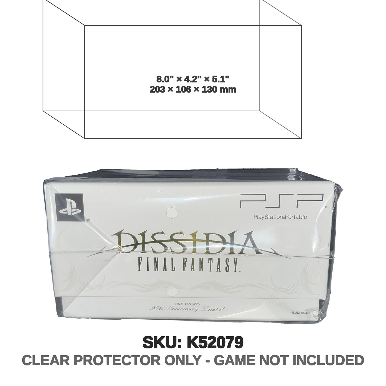 Sony Final Fantasy Dissidia Game Console 20th Anniversary Limited PSP