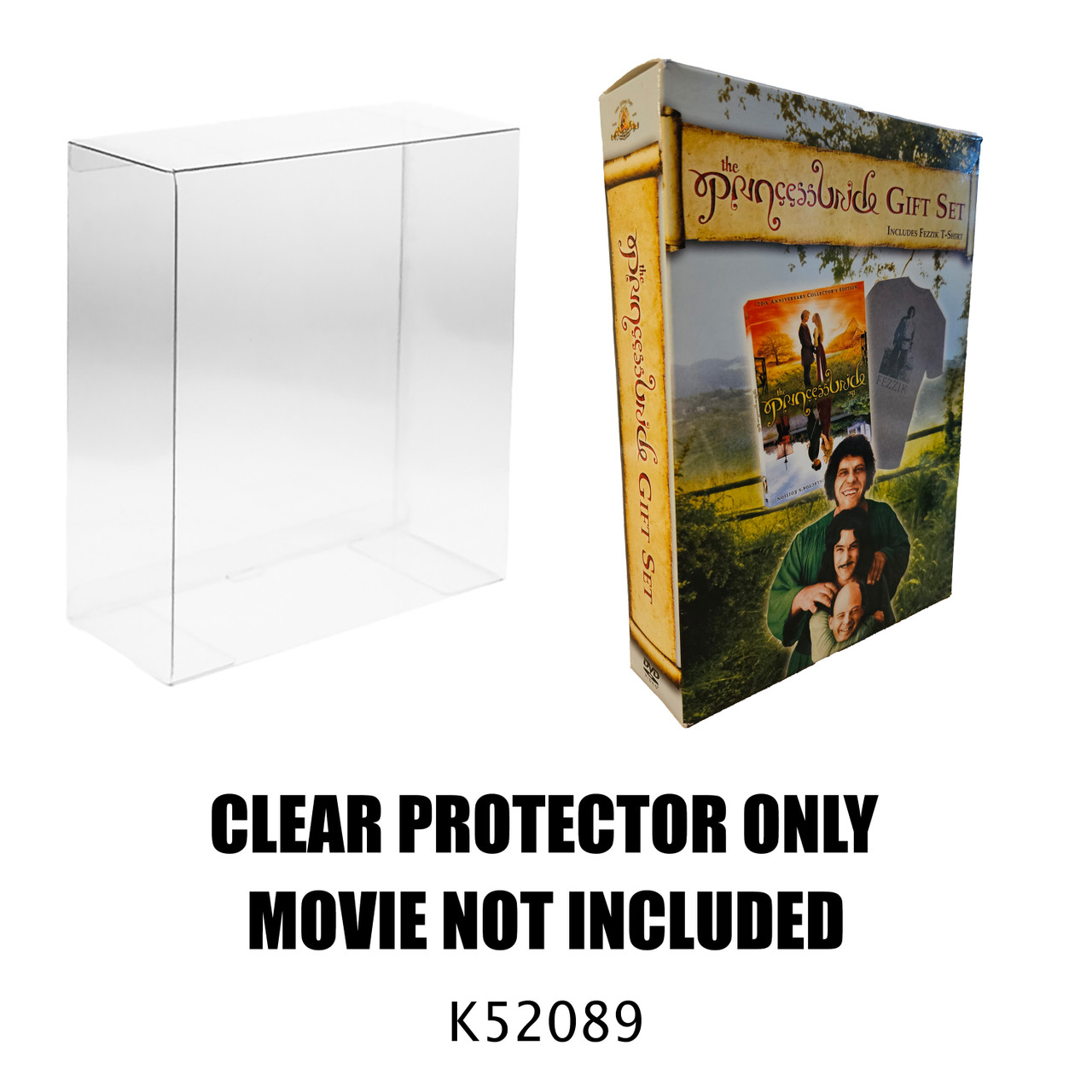 Protector For MGM The Princess Bride Gift Set With Fezzik T-Shirt DVD