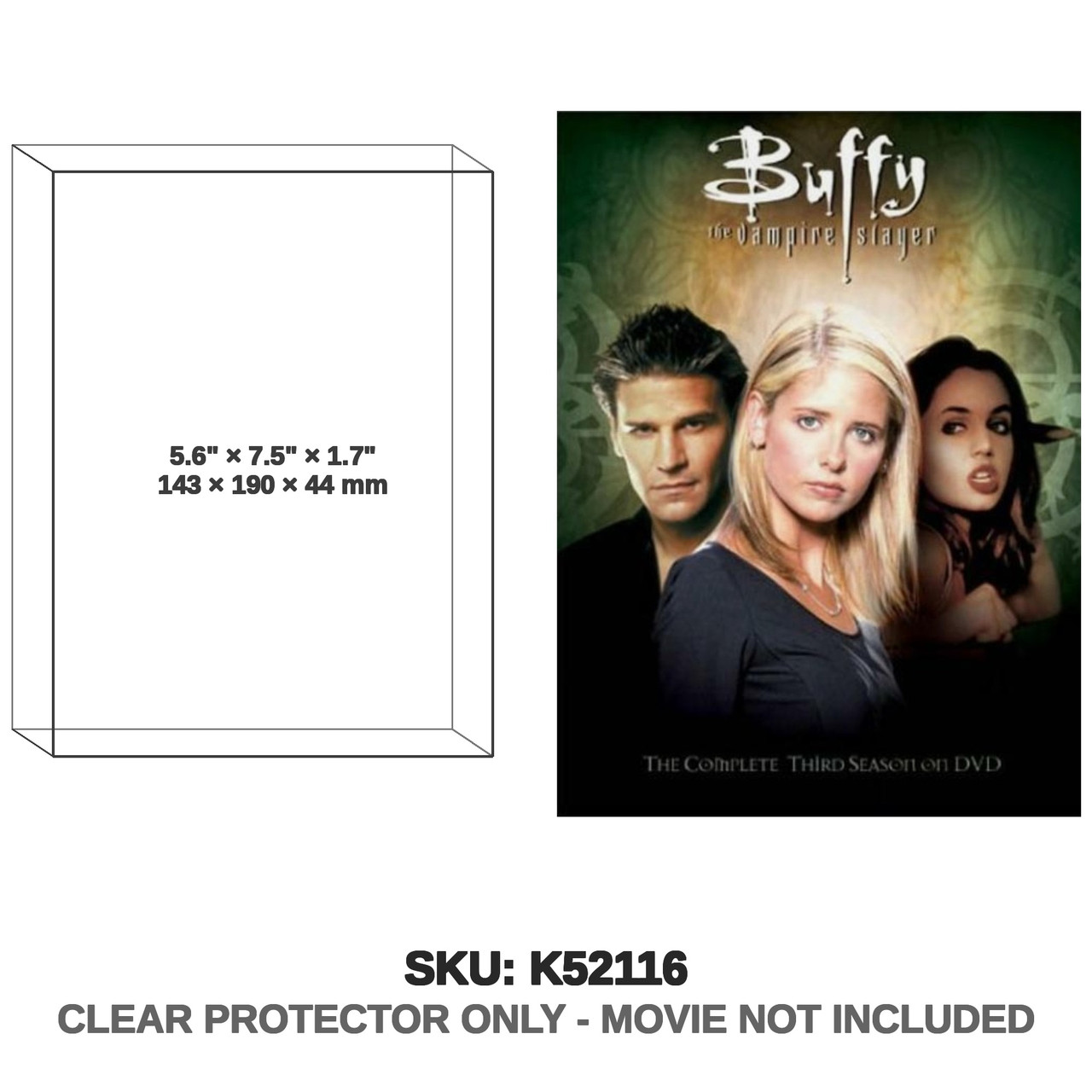 20th Century Fox Buffy The Vampire Slayer Season 3 DVD