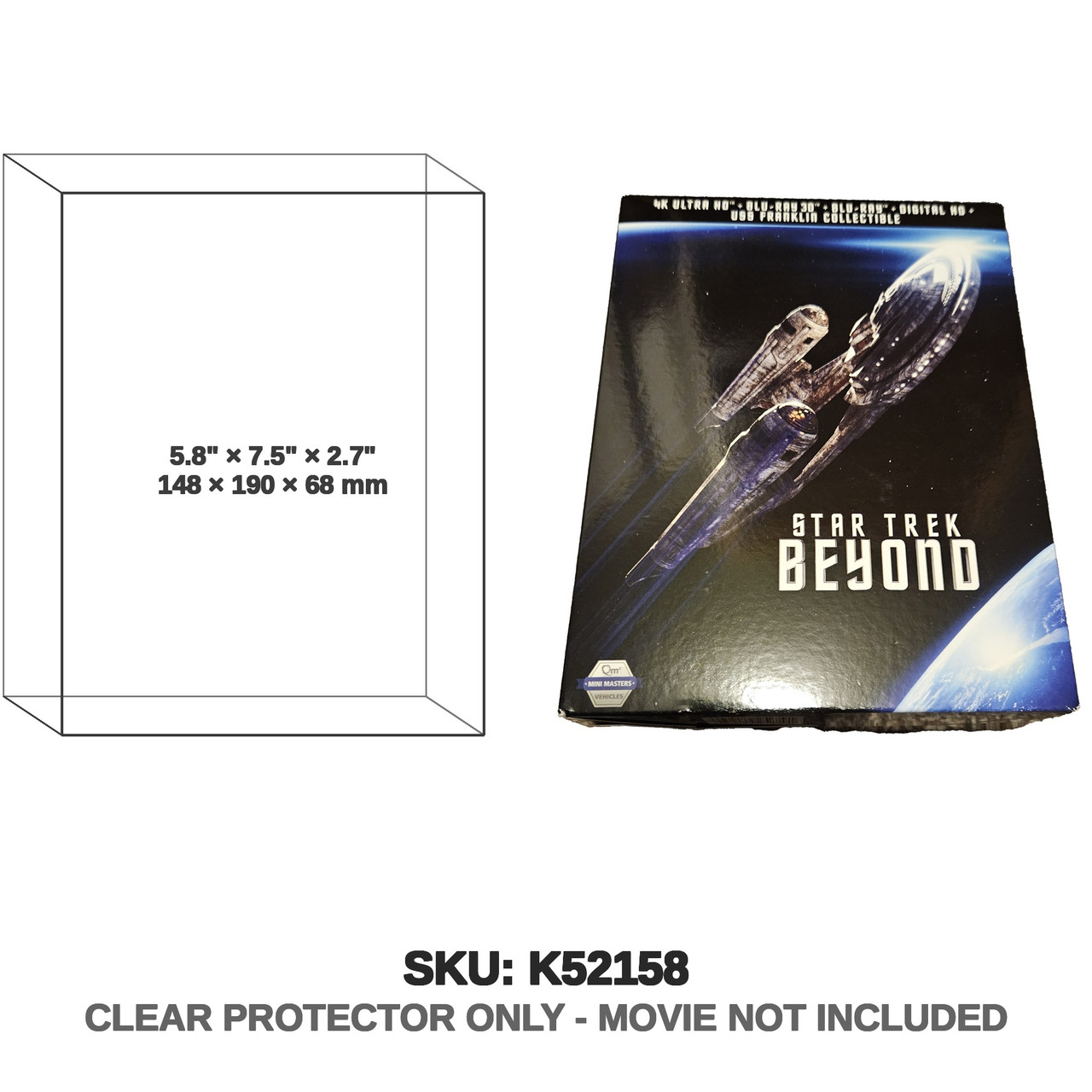 Star Trek Above And Beyond Amazon Exclusive Gift Set 4K UHD/3D/Digital HD
