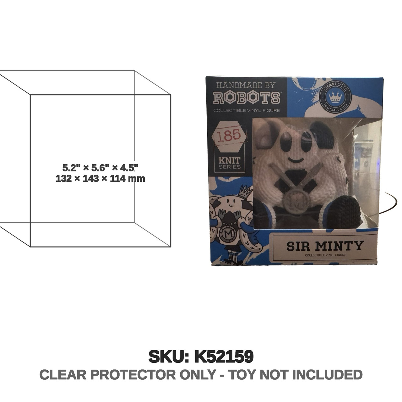 Handmade By Robots Knit Series Sir Minty #185