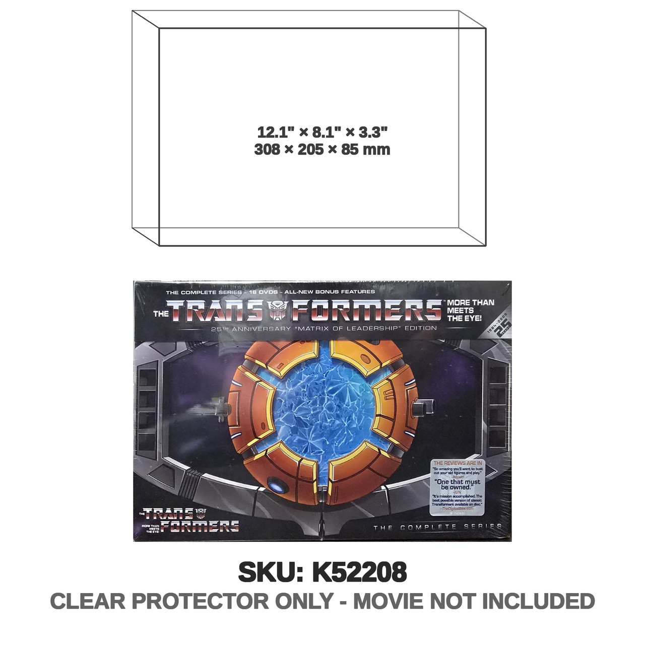 Transformers 25th Anniversary Matrix of Leadership Edition DVD