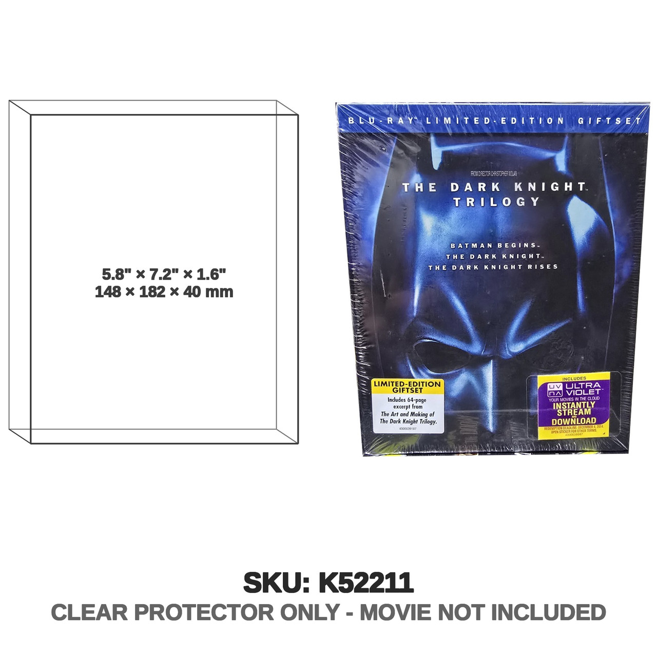Batman The Dark Knight Trilogy Limited Edition Blu-ray