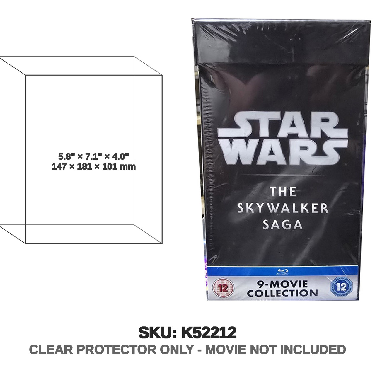 20th Century Fox Star Wars The Skywalker Saga 9-Movie Collection Blu-ray