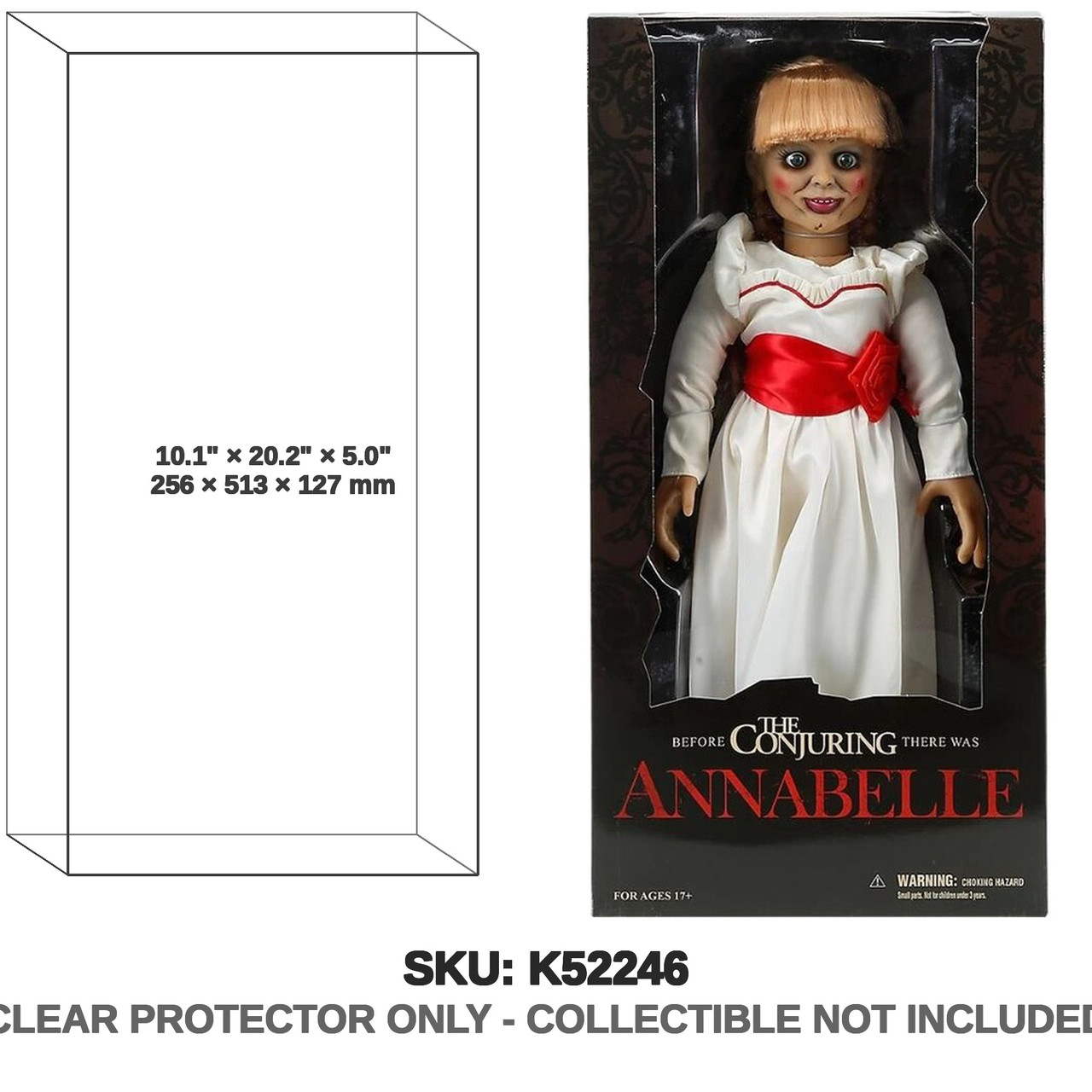 Mezco Toyz The Conjuring Annabelle 18" Prop Replica Doll