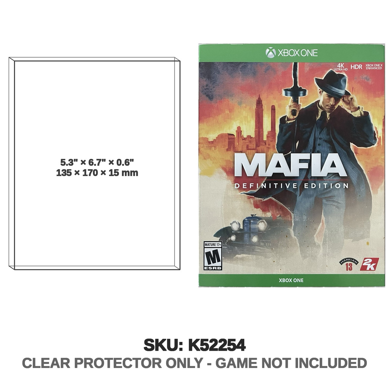 Mafia With Sleeve Definitive Edition Xbox One