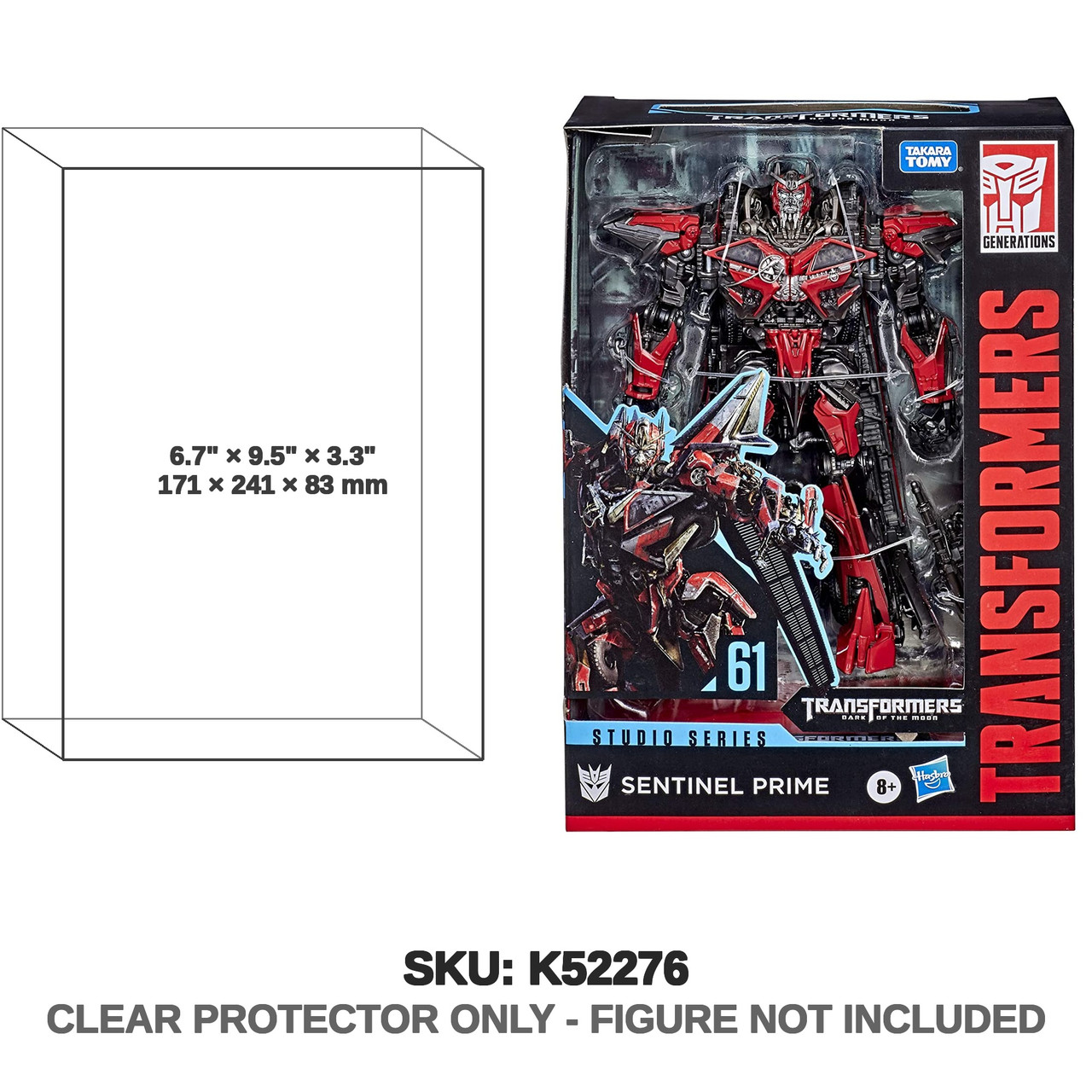 Sentinel Prime Transformers Studio Series Dark of the Moon Figure