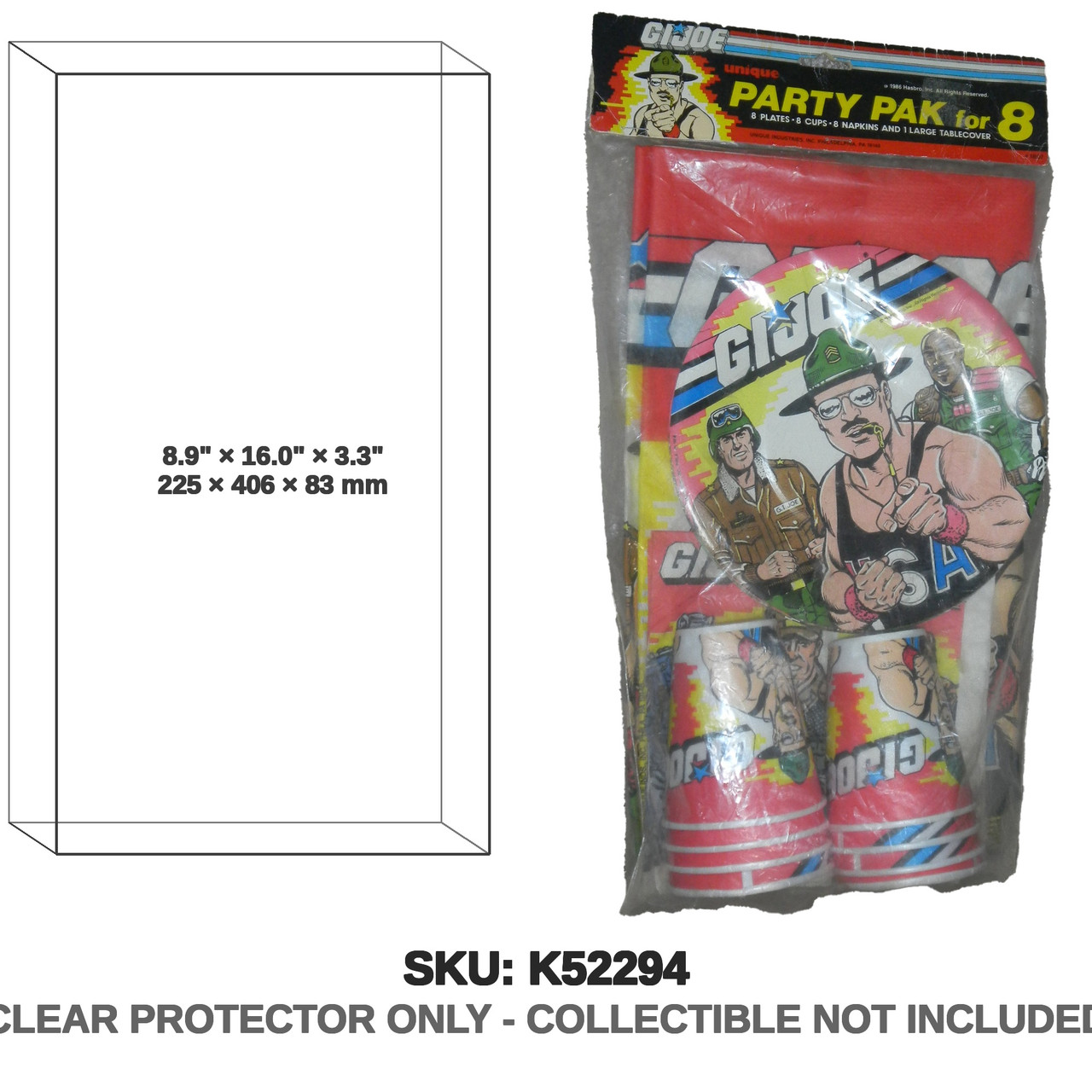 Unique G.I. Joe Party Pak For 8