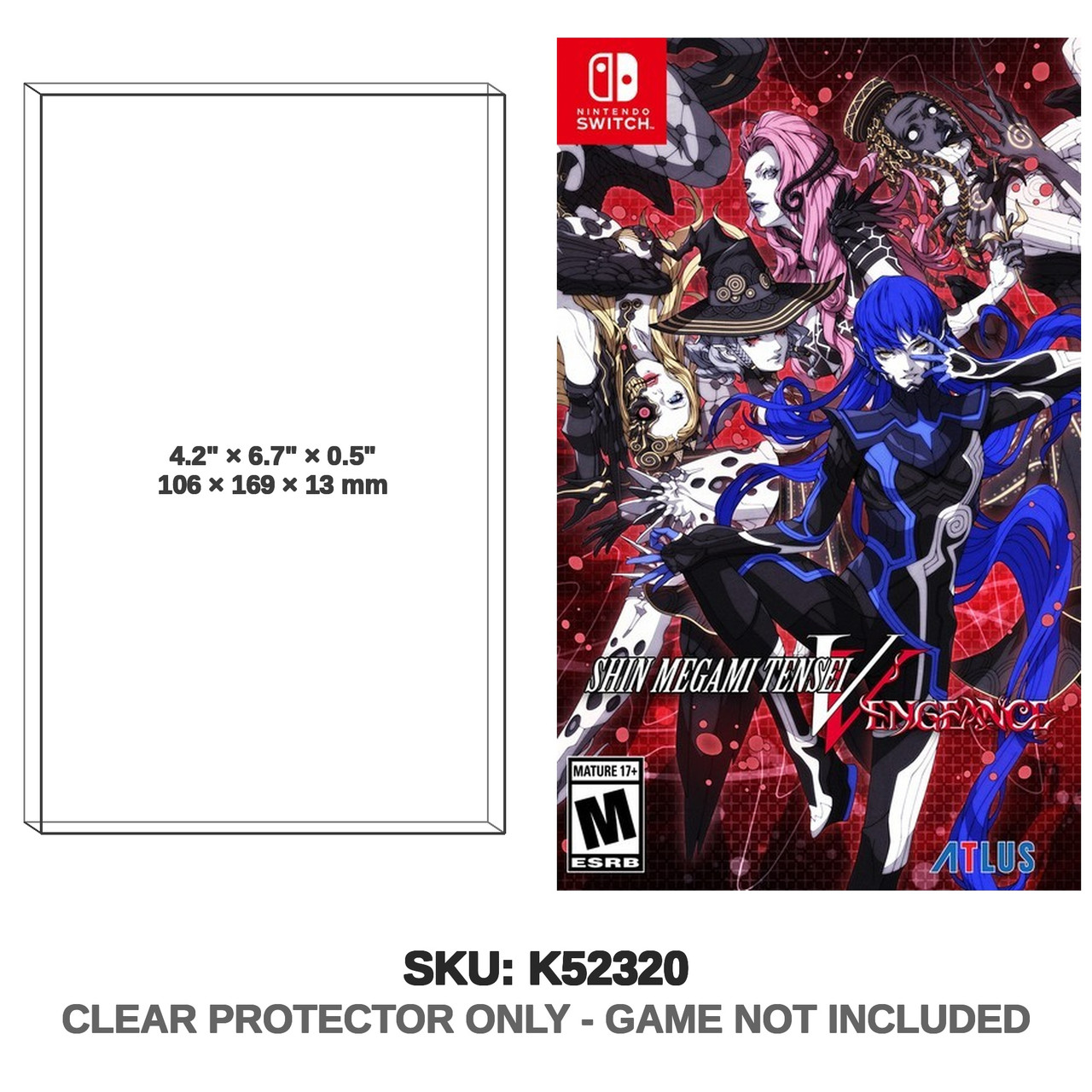 Shin Megami Tensei V Vengeance Steelbook Switch