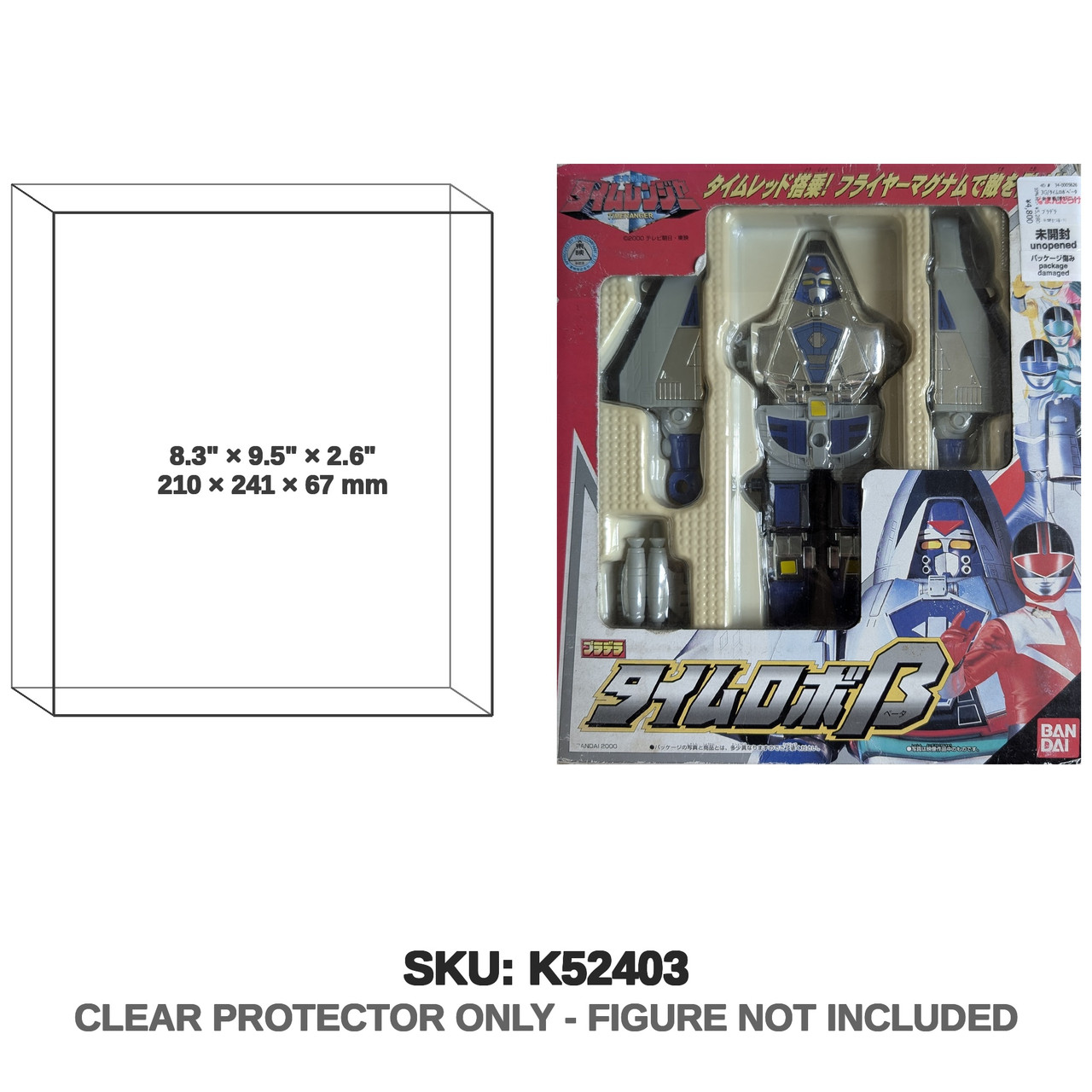 Time Robo Beta Power Rangers Legacy Figure
