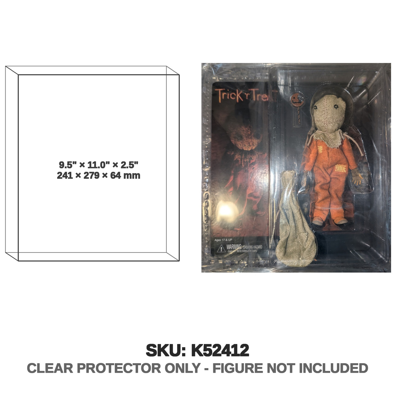 NECA Trick r Treat Clothed 6 In Sam Action Figure