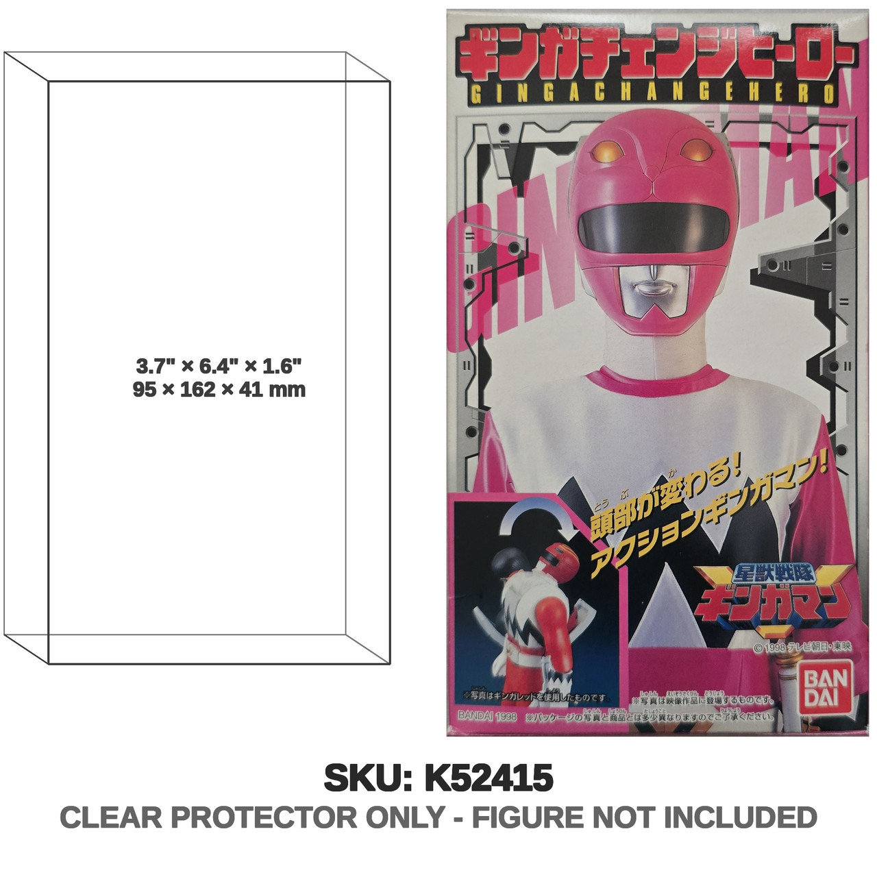 Bandai Power Rangers Sentai GingaChangeHero GingaPink