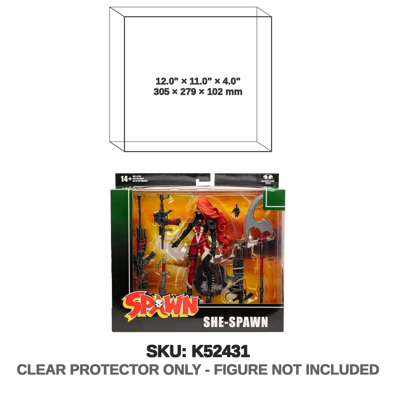 McFarlane Spawn Deluxe Figure She-Spawn