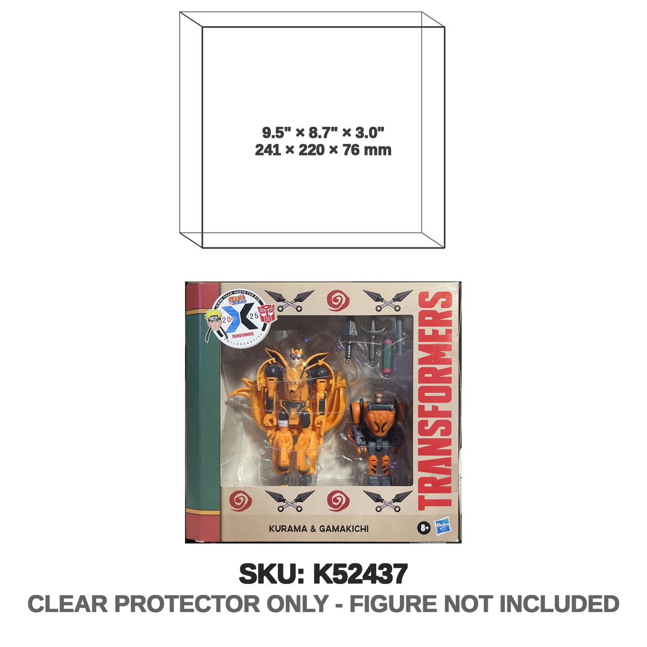 Hasbro Transformers Kurama & Gamakichi Naruto