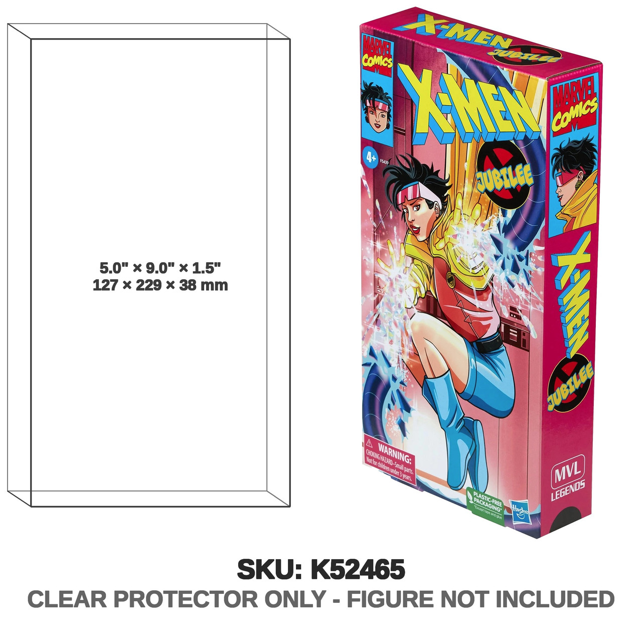 Jubilee Marvel Legends VHS Box Figure