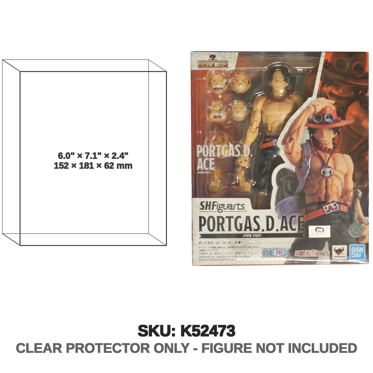 Portgas D. Ace One Piece Fire Fist S.H.Figuarts Figure