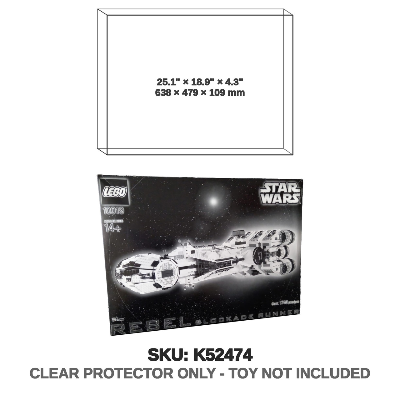 LEGO Star Wars Rebel Blockade Runner 10019