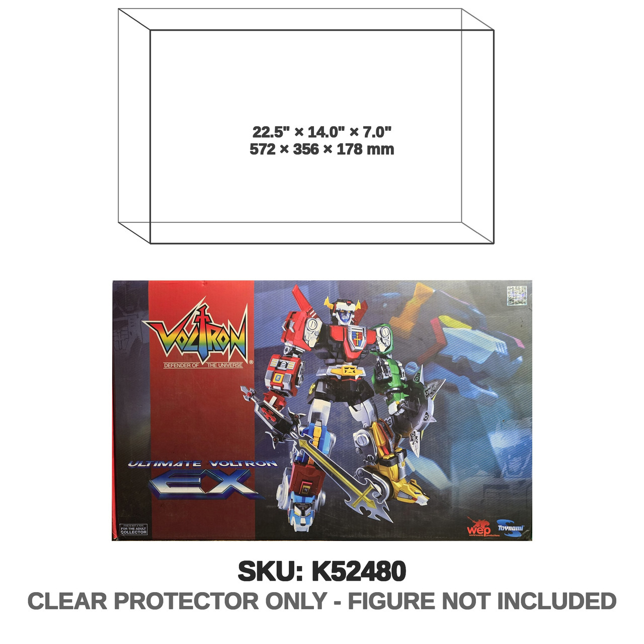 Toynami Voltron Ultimate Voltron EX