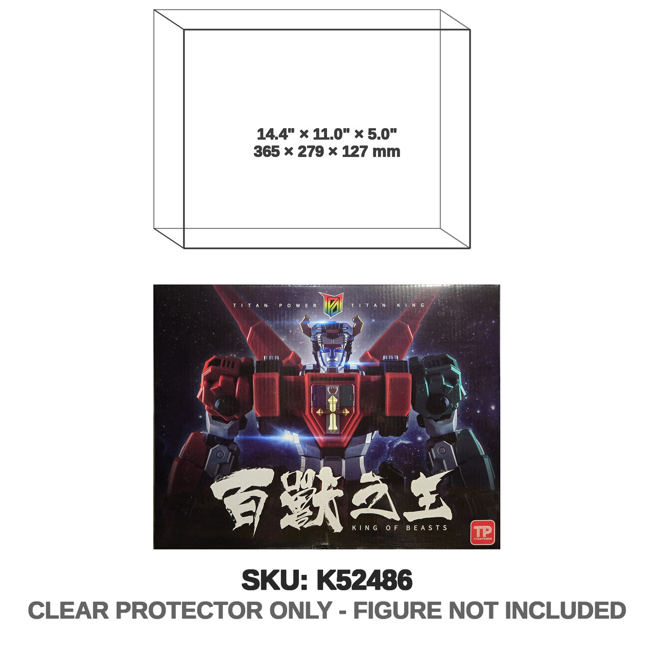 Bandai Voltron Titan Power King of Beasts